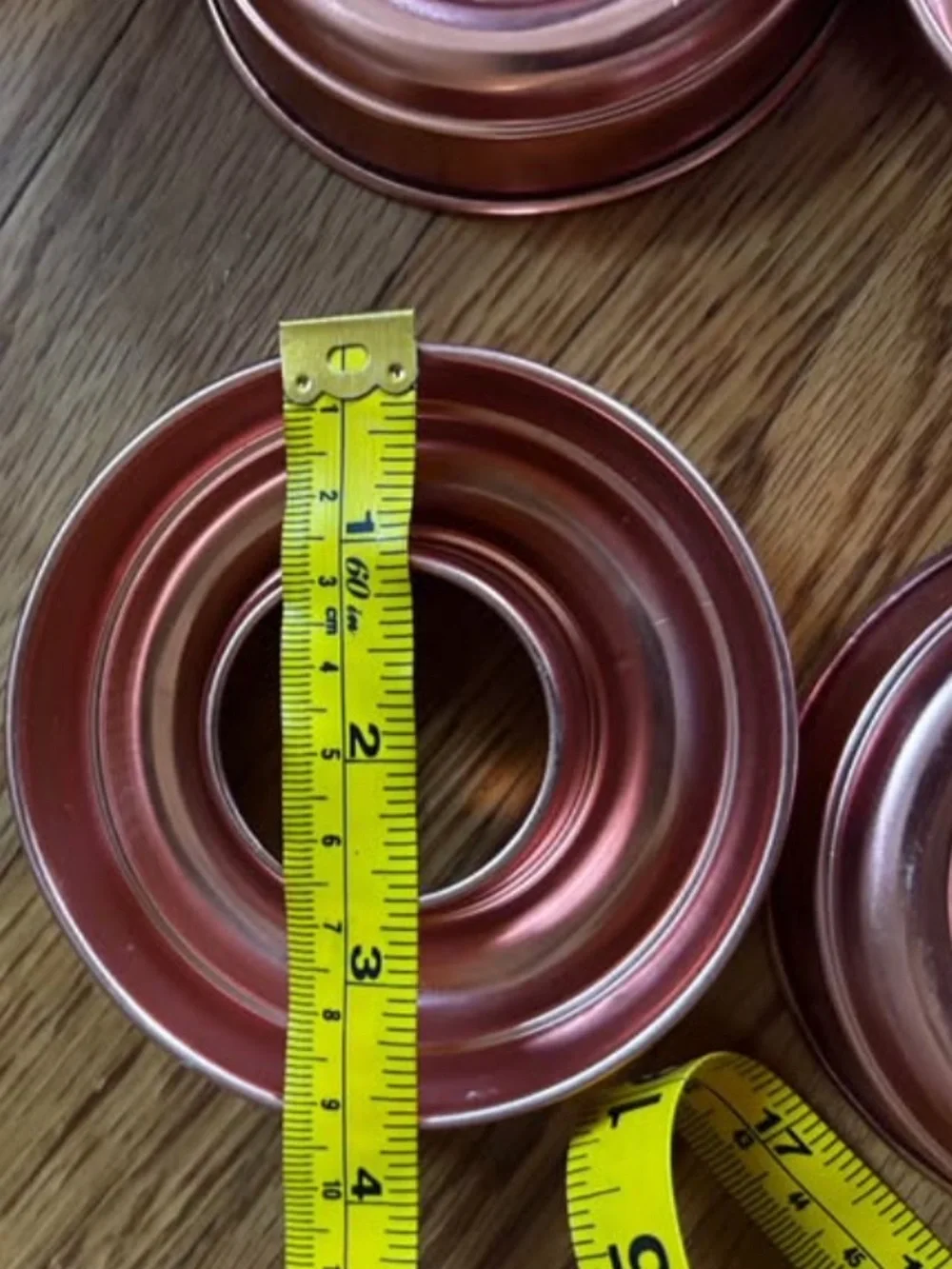 rose gold baking bundt molds (new)